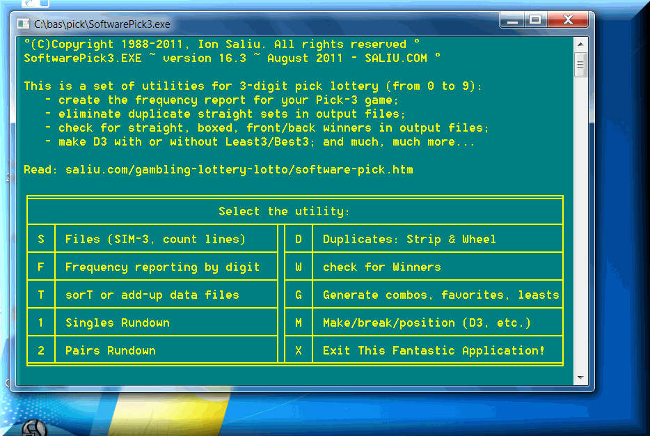 The best software for pick 3 lotteries proves the fraud in Steve Player's lottery systems.