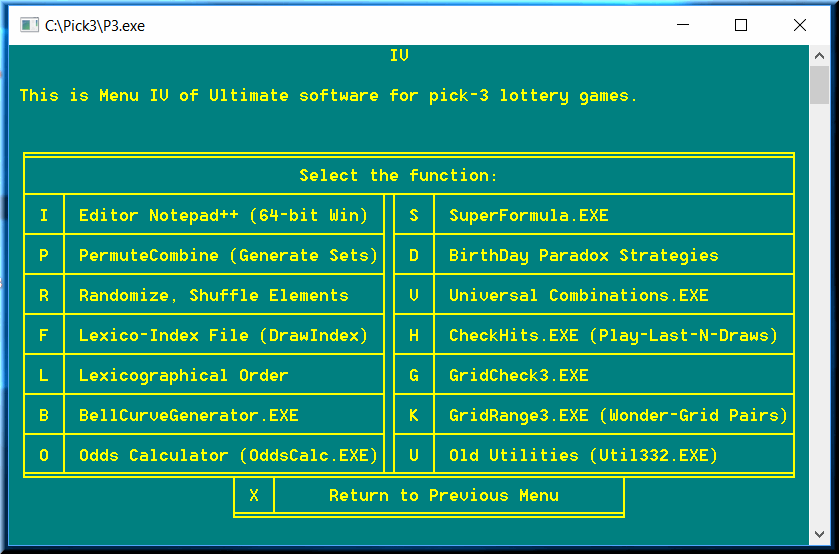 Many specialty programs enhance the best-ever software for 3-digit lottery daily games.